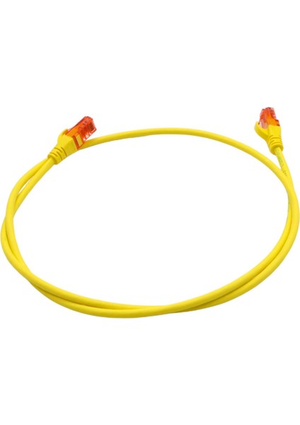 Patch Cord Utp Cat6 1 mt Sarı