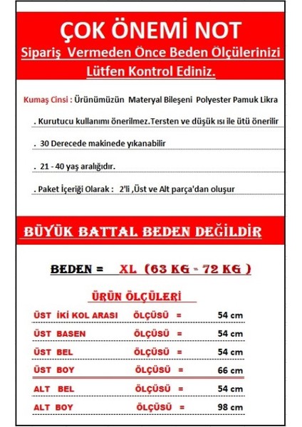 Gacir Mihra Sandy Siyah Renk Düğmeli Uzun Kol Pijama Takımı