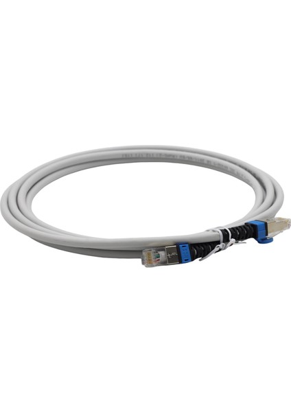 Patch Cord S/ftp CAT6A 3 mt Grey