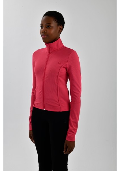 Kadın Sol Göğsü Logo Detaylı Fermuarlı Sweatshirt fiyatları