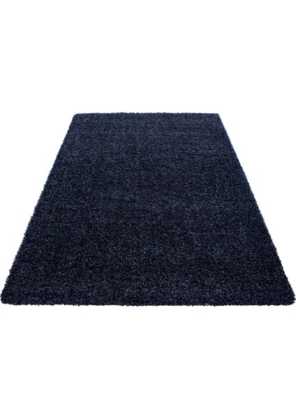 Soft Shaggy Halı Yüksek Tüylü Düz Lacivert Rengi Çocuk Odası Oturma Odası Salon Mutfak Halısı fiyatları