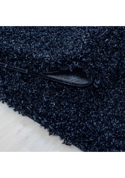Soft Shaggy Halı Yüksek Tüylü Düz Lacivert Rengi Çocuk Odası Oturma Odası Salon Mutfak Halısı fırsatları