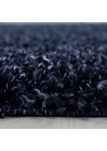 Soft Shaggy Halı Yüksek Tüylü Düz Lacivert Rengi Çocuk Odası Oturma Odası Salon Mutfak Halısı modelleri