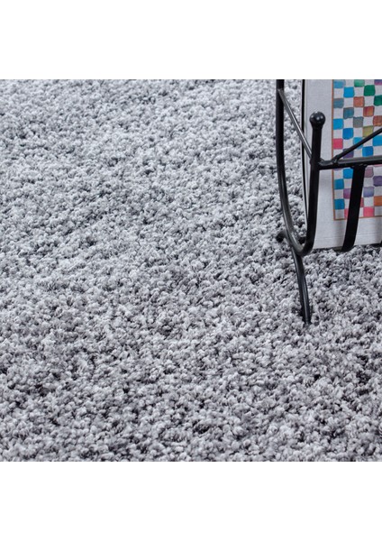 Soft Shaggy Halı Yüksek Tüylü Düz Açık Gri Rengi Çocuk Odası Oturma Odası Salon Mutfak Halı indirimleri