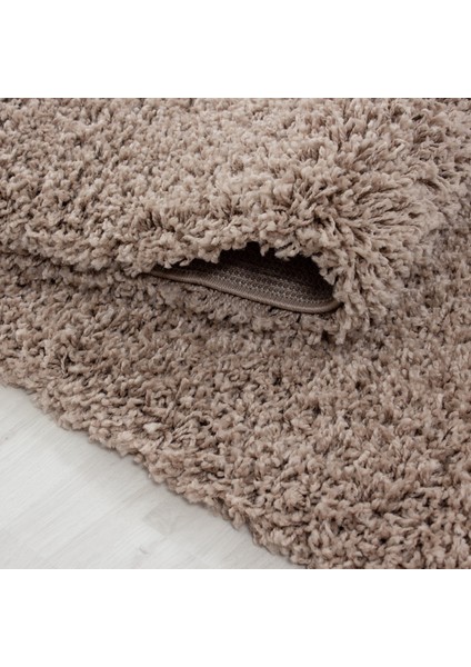 Yuvarlak Soft Shaggy Halıyüksek Tüylü Düz Bej Rengi Çocuk Odası Oturma Odası Salon Mutfak Halısı fırsatları