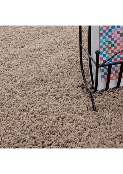Yuvarlak Soft Shaggy Halıyüksek Tüylü Düz Bej Rengi Çocuk Odası Oturma Odası Salon Mutfak Halısı indirimleri