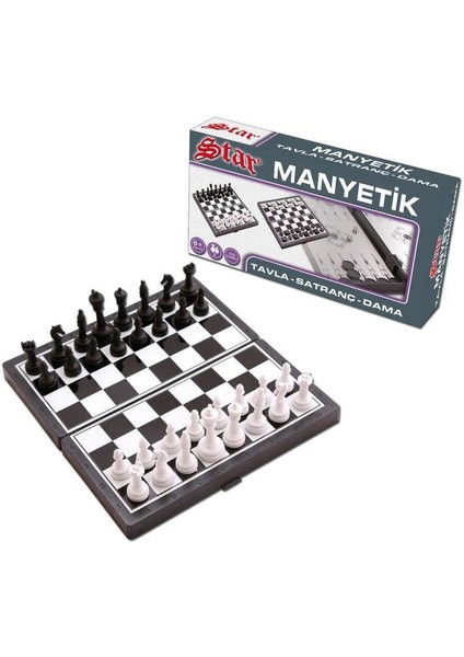 Manyetik Satranç ve Tavla - Mavi Su Dünyası