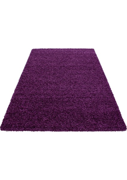 Soft Shaggy Halı 3 cm Uzun ve Yüksek Tüylü Düz Lila Çocuk Odası Oturma Odası Salon Mutfak Halısı fiyatları