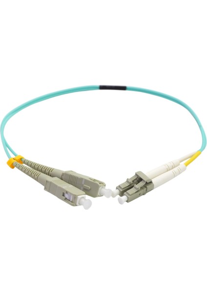 Fiber Patch Cord Sc-Lc mm Duplex 50/125 Om3 0.30 mt