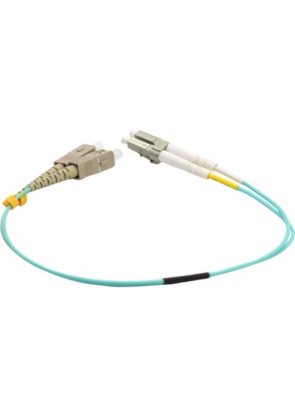 Fiber Patch Cord Sc-Lc mm Duplex 50/125 Om3 0.25 mt