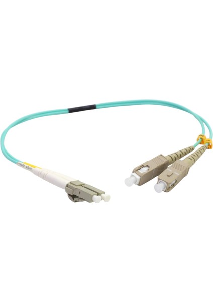 Fiber Patch Cord Sc-Lc mm Duplex 50/125 Om3 0.25 mt