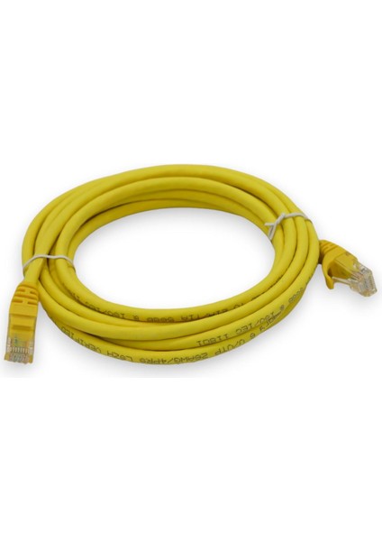 Patch Cord Utp Cat6 3 mt Yellow