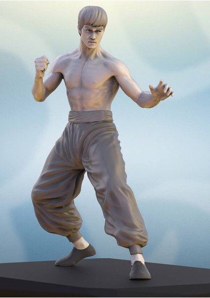 Hollywood 'bruce Lee' Figürü - 10 cm