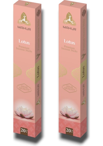 Mahur, Çok Al, Az Öde, Lotus Kokulu Çubuk Tütsü