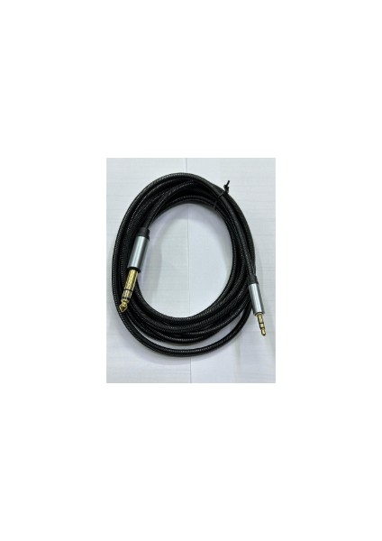 10 Metre 3.5 mm Stereo 6.3 mm Stereo Kablo 10 Metre Stereo Amfi Kablosu fırsatları