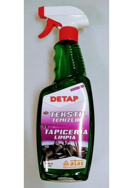 Detap Koltuk Kumaş ve Halı Temizlik Deterjanı 750ML Fısfıs