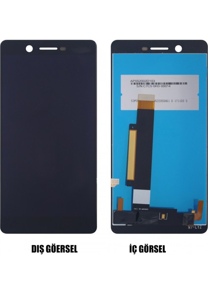 Teknonet Nokia 7 Uyumlu Lcd+Dokunmatik