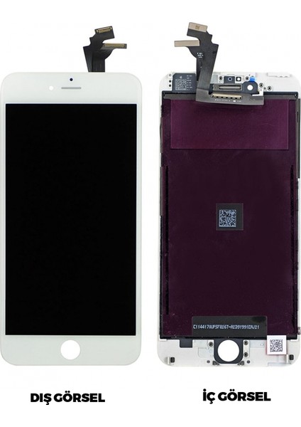 Nettech Teknonet Apple iPhone 6 Plus Uyumlu Aaa Kalite Lcd+Dokunmatik+Çıtalı