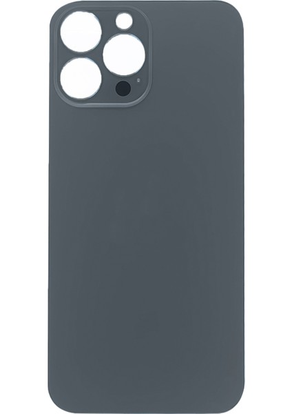 Apple iPhone 13 Pro Max Uyumlu Geniş Kamera Camlı Batarya Kapağı