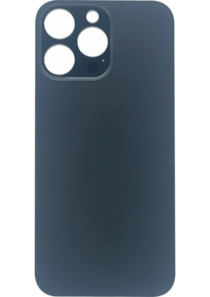 Apple iPhone 14 Pro Max Uyumlu Geniş Kamera Camlı Batarya Kapağı