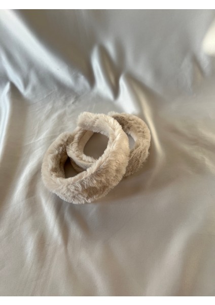 2li Peluş Tüylü Taç Saç Bandı