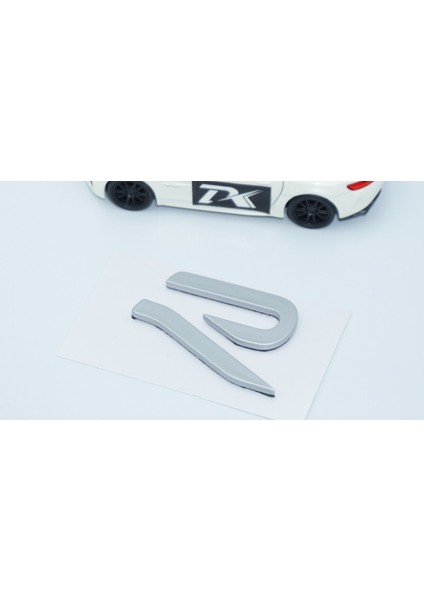 R Line Yeni Nesil Bagaj Gri Logo Arma Volkswagen Ile Uyumlu