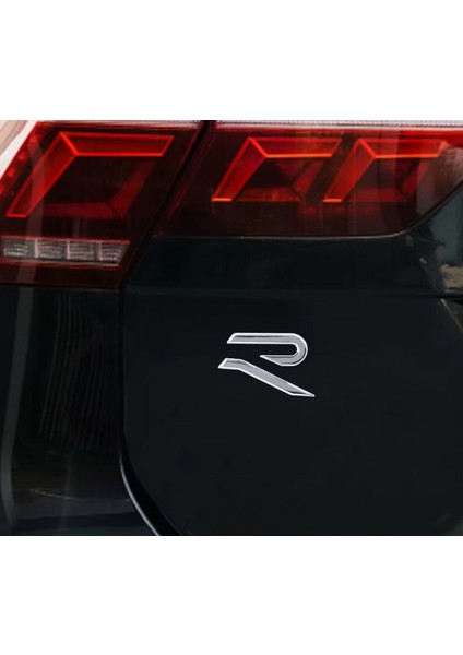 R Line Yeni Nesil Bagaj Gri Logo Arma Volkswagen Ile Uyumlu fiyatları