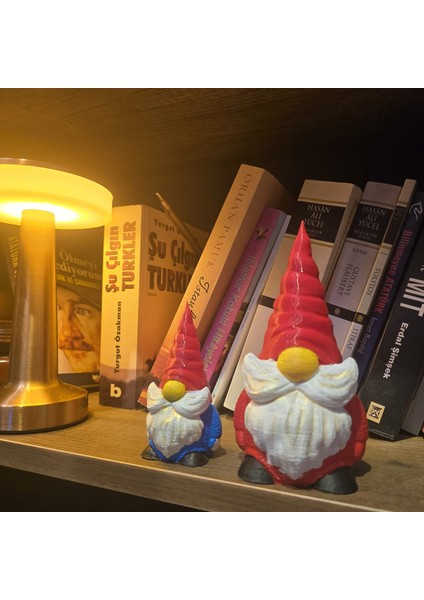 Noel Baba Figürü - El Yapımı 3D Baskı, Şık ve Özgün Tasarım