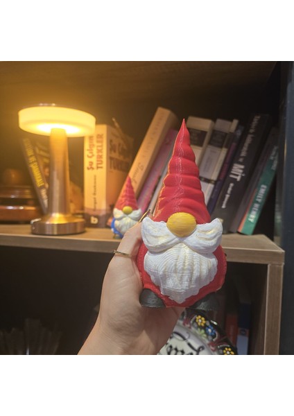 Noel Baba Figürü - El Yapımı 3D Baskı, Şık ve Özgün Tasarım