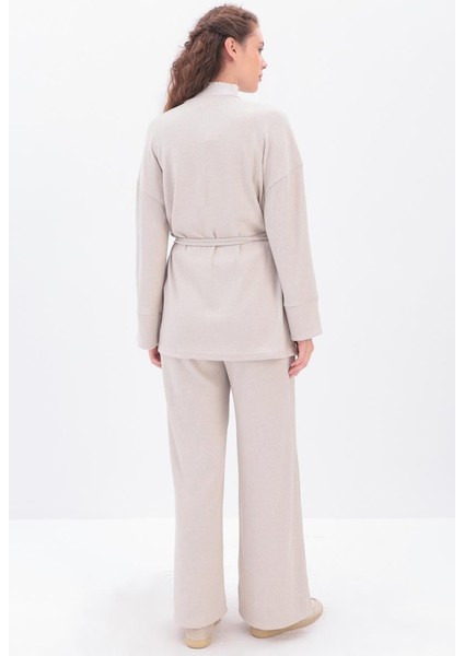 Bej-Krovaze Pantalonlu Takım fırsatları