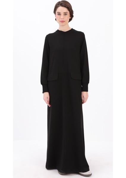 Siyah-Cepli Örme Elbise fiyatları