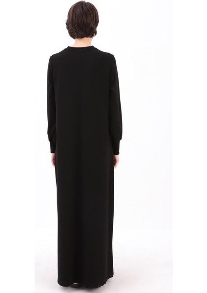 Siyah-Cepli Örme Elbise fırsatları