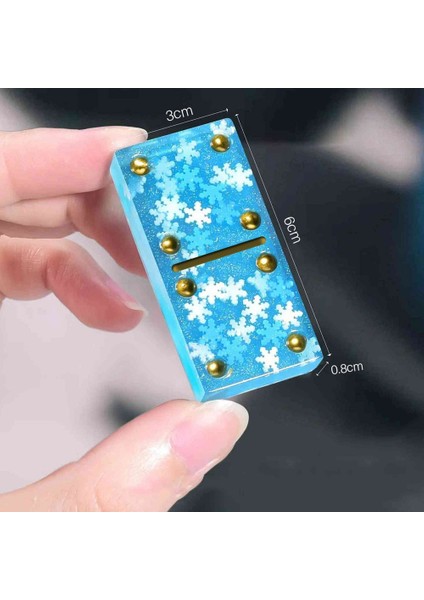 Epoksi Silikon Kalıp Domino 28'Li modelleri