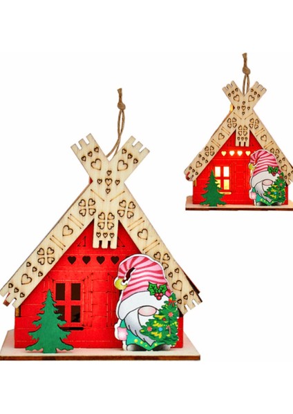 Yılbaşı Işıklı Dekor, Işıklı Yılbaşı Dağ Kulübesi