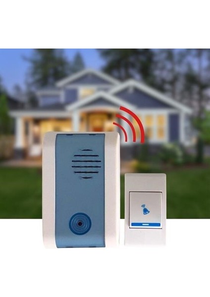 Asel Home Buffer® Wireless Bağlantılı Ev, Ofis, Daire Veya Bahçe Kapıları Için Kablosuz Kapı Zili