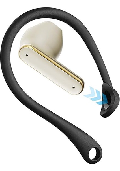 Airpods 4 3 2 1 Pro Pro 2 Uyumlu Silikon Kulaklık Tutucu Kulak Askısı Düşmeyi Önleyici