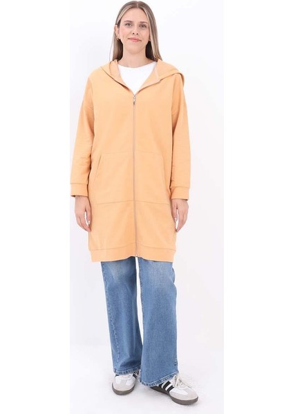 Soft Sarı-Fermuarlı Sweat Hırka fiyatları