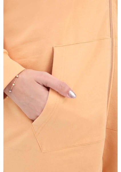 Soft Sarı-Fermuarlı Sweat Hırka indirimleri