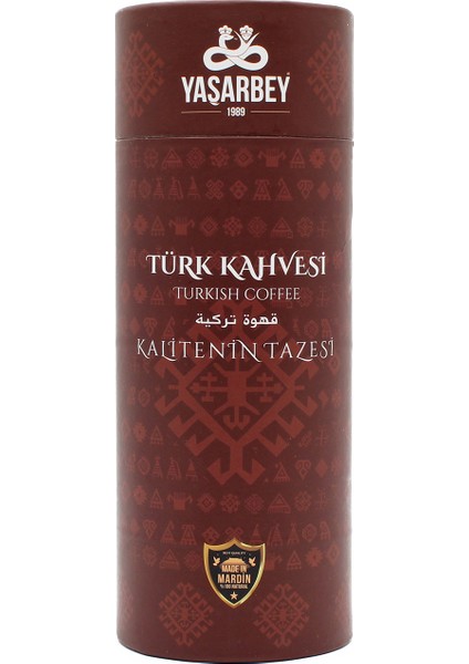 MARDİN SPECİAL TÜRK KAHVESİ 800 GR [ORTA KAVRULMUŞ-HAFİF İÇİM]-(HEDİYELİK KUTU)