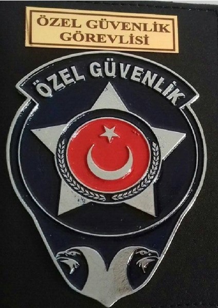 Özel Güvenlik Cüzdan Rozeti Al-Sadece Özel Güvenlik Görevlisi Satın Alabılır.sıvıle Satılmaz