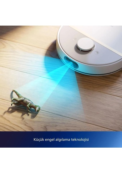 Yedek Temizlik Seti + Aqua Islak ve Kuru 7000 Serisi ,sezgisel Kullanım Akıllı Kontrol Apple-Android Uyumlu Wi-Fi ile Evde Değilken Temizlik Yapın Premium Robot Süpürge