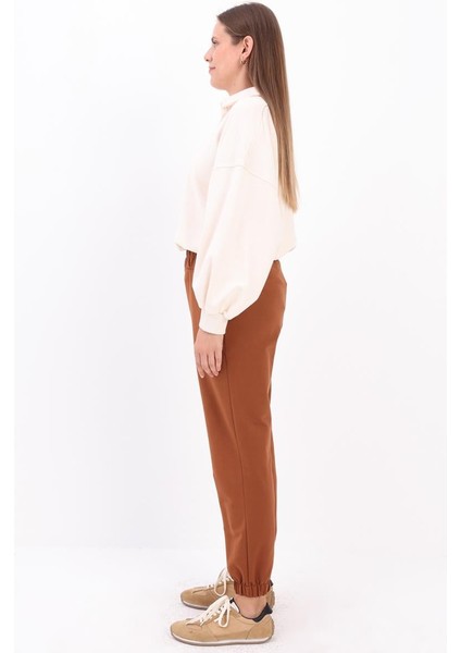 Kahve-Jogger Eşofman Altı
