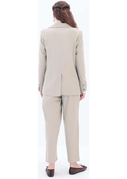 Bej-Astarlı Blazer Ceket fırsatları