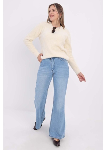 MAVI-Pamuklu Ispanyol Paça Pantolon