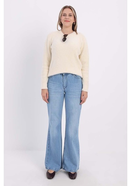 MAVI-Pamuklu Ispanyol Paça Pantolon fiyatları