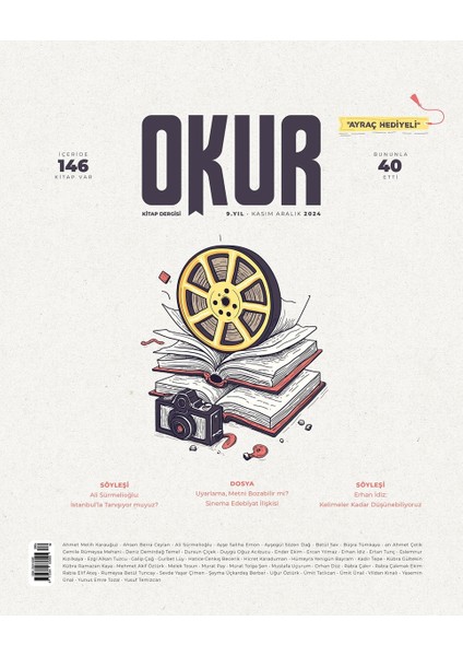 Okur Kitap Dergisi 40. Sayı - Kasım - Aralık 2024