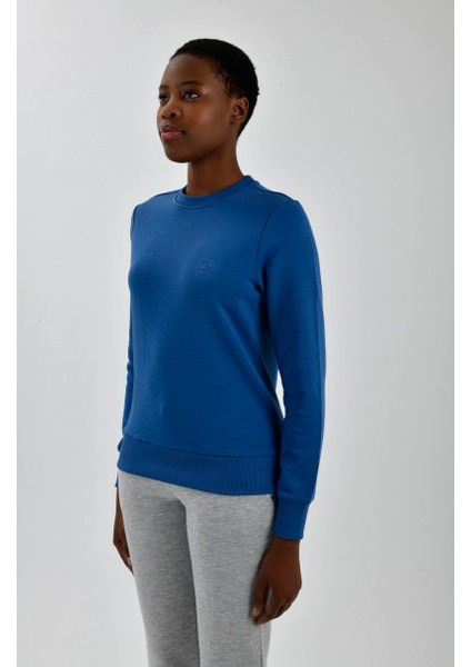 Kadın Sol Göğsü Logo Detaylı Sweatshirt fiyatları