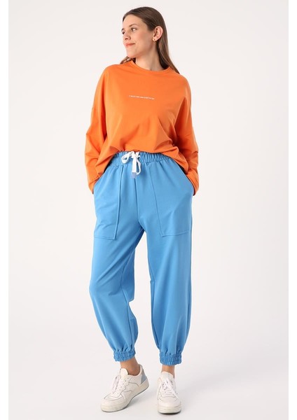 Saks-Büyük Cep Detaylı Eşofman Altı modelleri