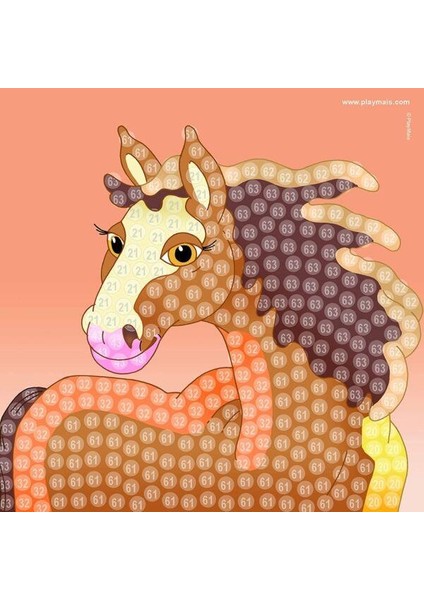 Playmais® Trendy Mosaic Horse