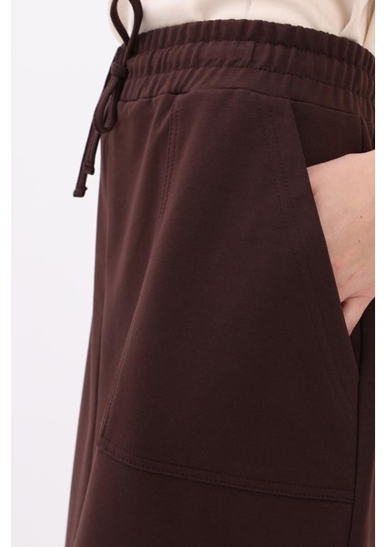 Kahve-Iki Cepli Etek indirimleri